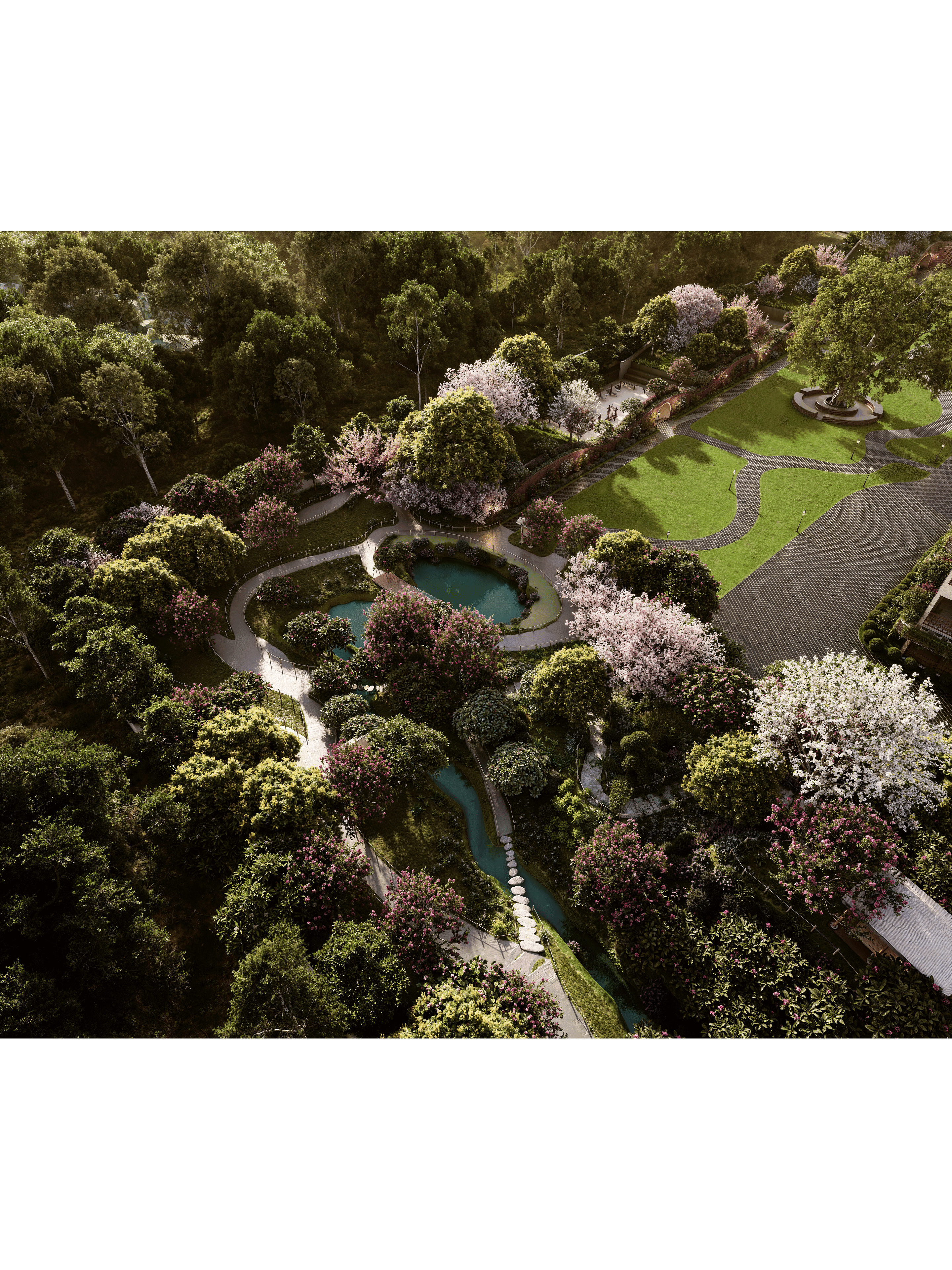 A Kyoto garden takes root on Airport Road